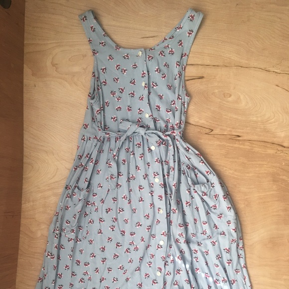 Cottage core mid length vintage dress - Picture 1 of 5